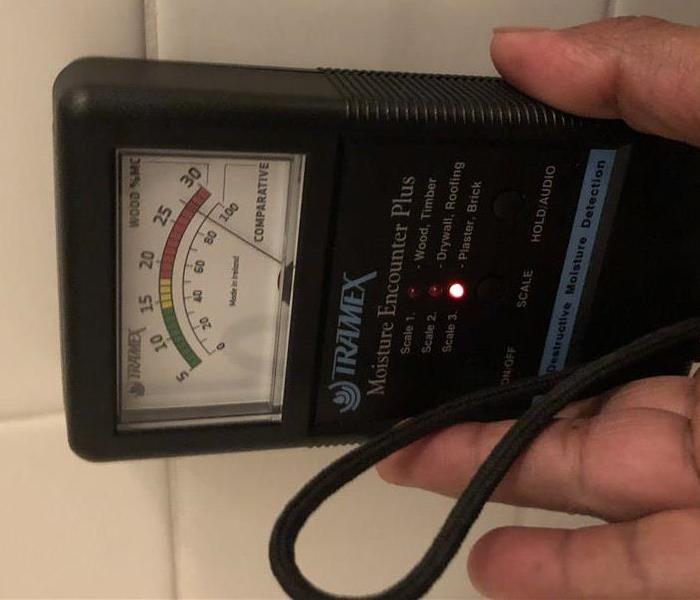 Tramex Moisture Reading