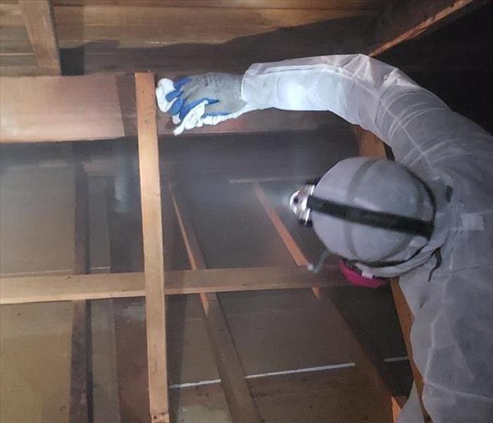 Post-Fire Attic Cleaning