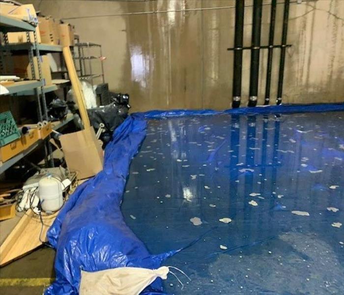 Rain Intrusion Causes Commercial Roof Leak 